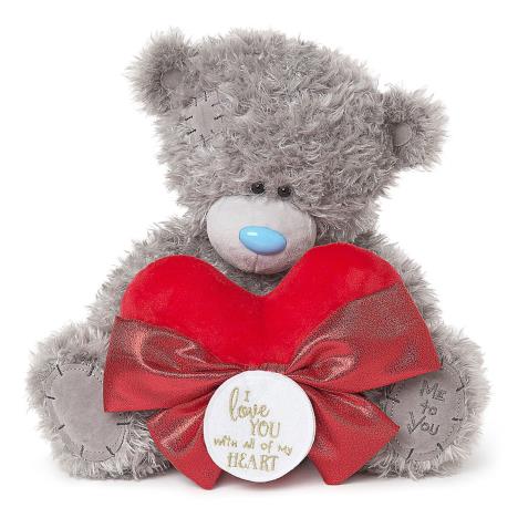 12" Padded Heart & Bow Me to You Bear